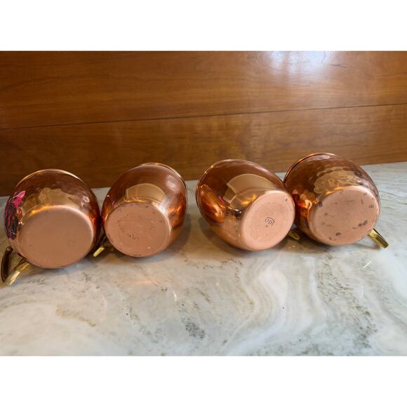 Copper Moscow Mule Mug Set - Picture 7 of 9